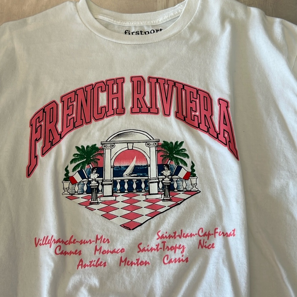 French Riviera tshirt